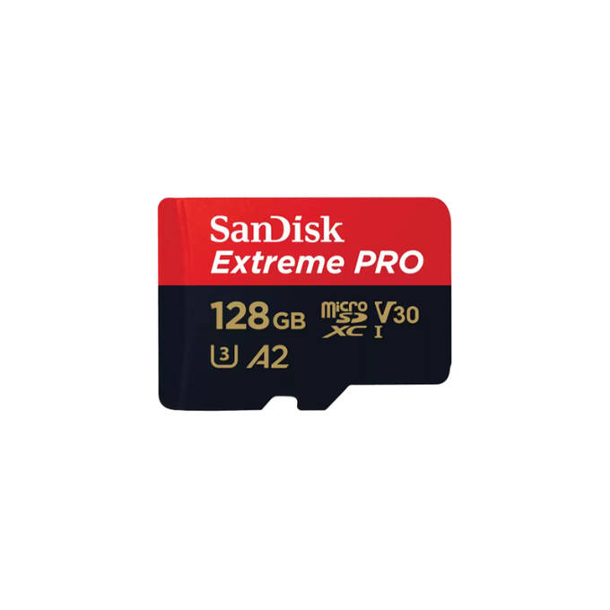 SanDisk Extreme Pro SDSQXCD-128G-GN6MA Class 10 UHS-I U3 A2 V30 128 GB Micro SD Kart