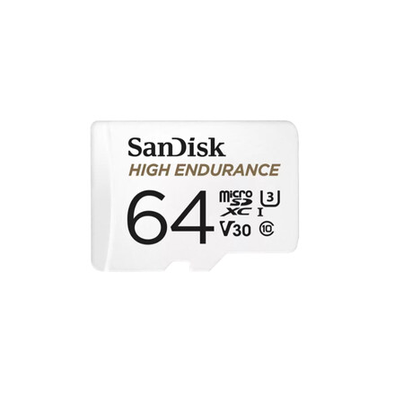 Sandisk - Sandisk High Endurance Micro SDXC 64GB Kart + Adapter