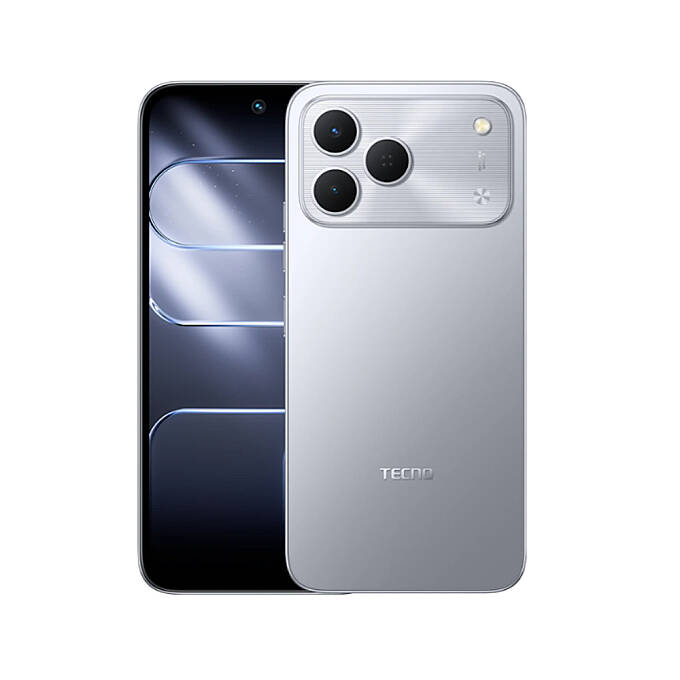 Tecno Spark 50 128GB 4GB Ram Akıllı Cep Telefonu Titanyum - 1