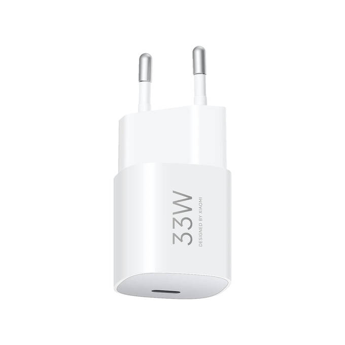 Xiaomi 33W Nano Power Adapter (USB-C) EU Küçük ve Kompakt Hızlı Şarj Adaptörü