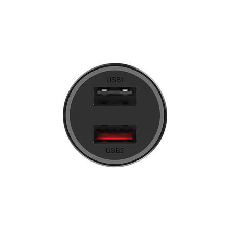 Xiaomi 37W Dual Port Car Charger Siyah - Thumbnail