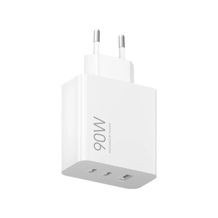 Xiaomi - Xiaomi 90W HyperCharge Power Adapter (3 Port) Beyaz